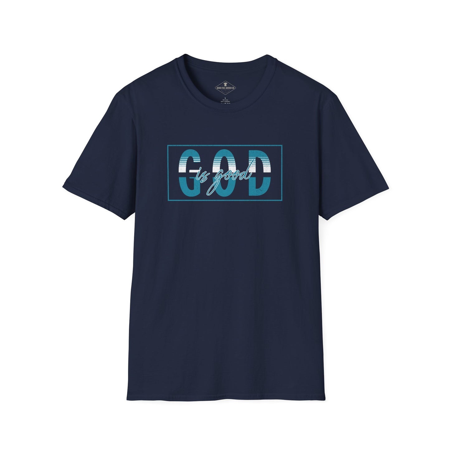 God Is Good Navy Blue T-Shirt