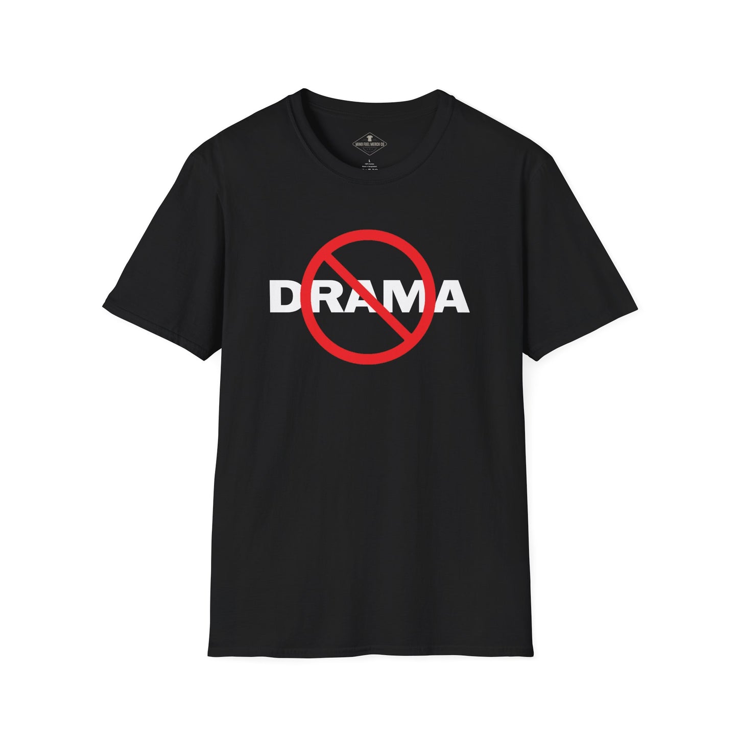 No Drama Black T-Shirt