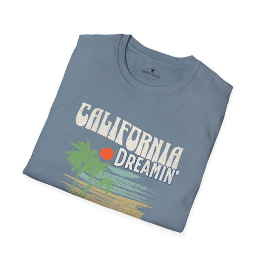 California Dreamin' Slate Blue T-Shirt