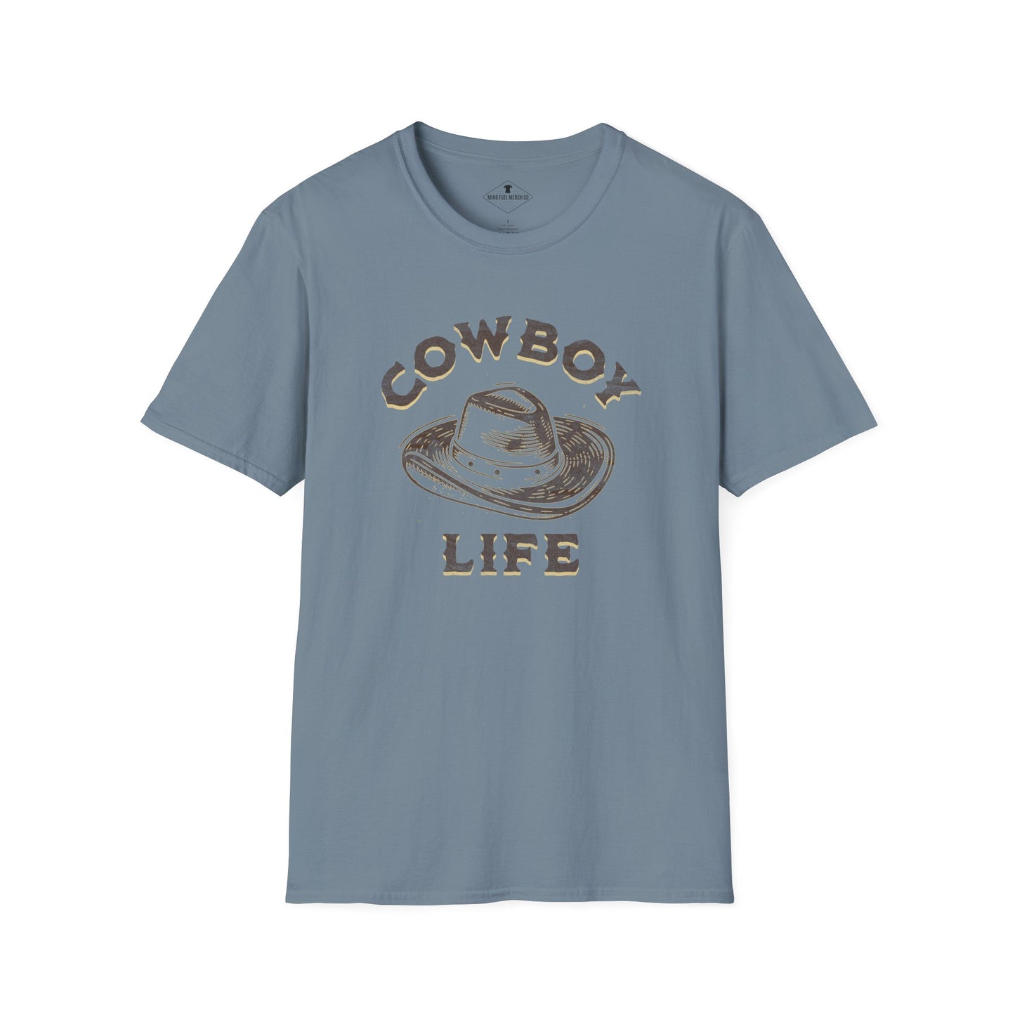 Cowboy Life Slate Blue T-Shirt