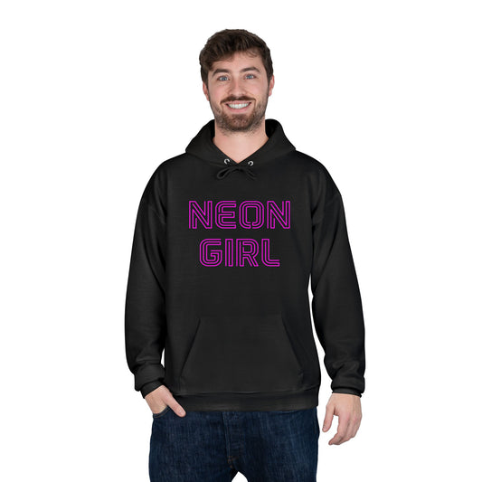 Neon Girl Black Hoodie
