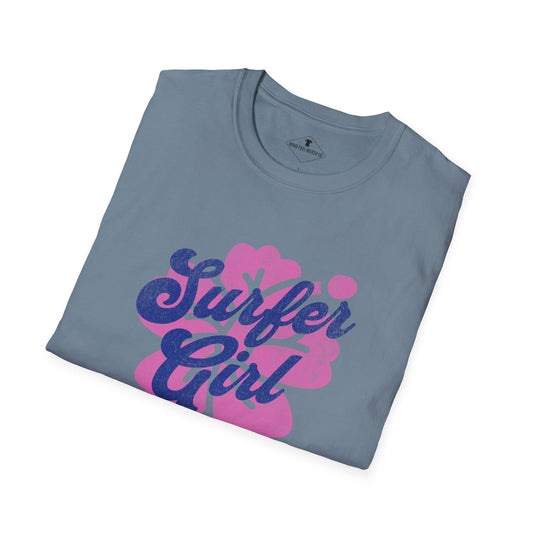 Surfer Girl Slate Blue T-Shirt