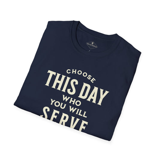 Choose This Day Navy Blue T-Shirt