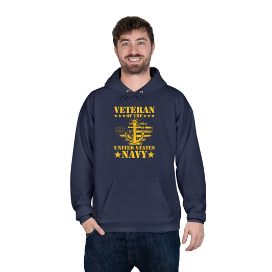 US Navy Veteran Blue Hoodie