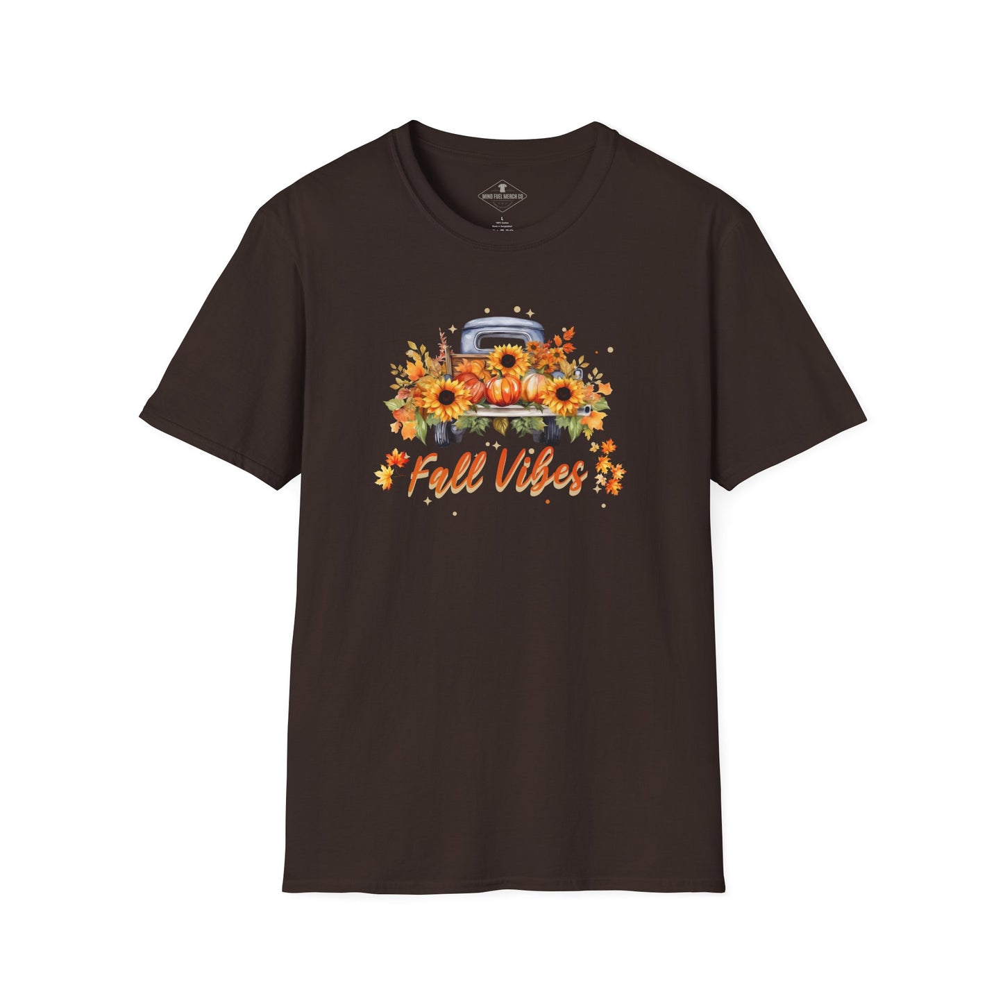 Fall Vibes Chocolate Brown T-Shirt