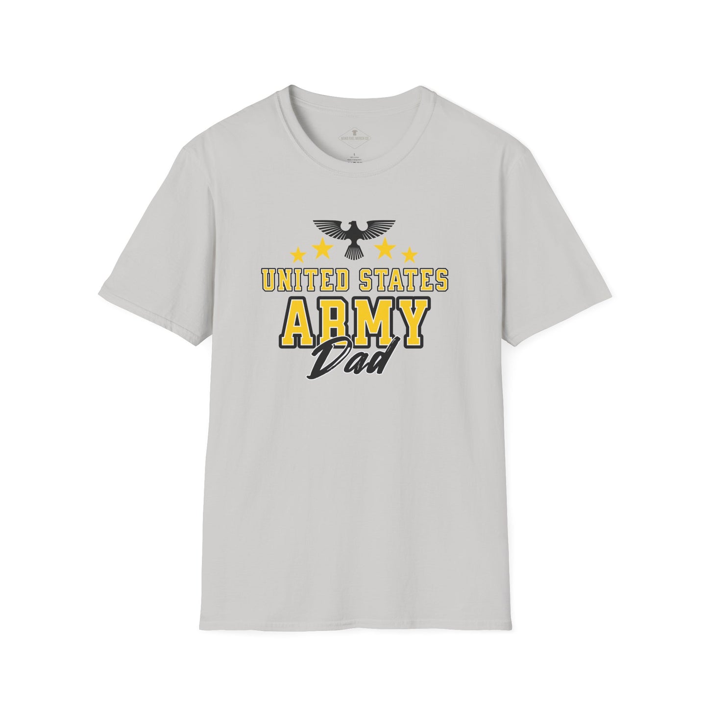 US Army Dad Silver Grey T-Shirt