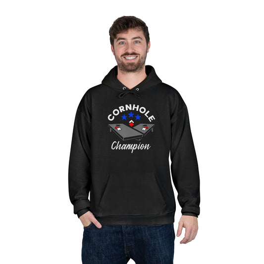 Cornhole Champion Black Hoodie