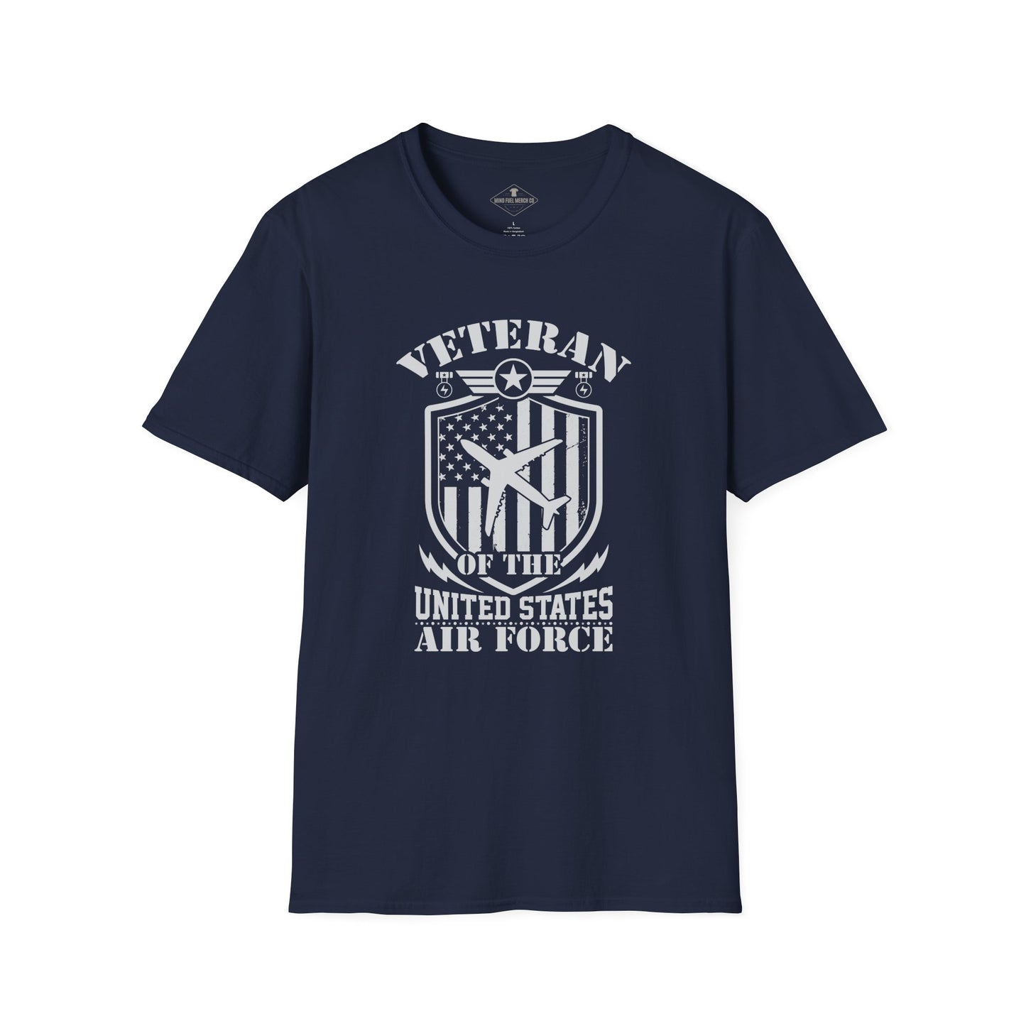 US Air Force Veteran Navy Blue T-Shirt