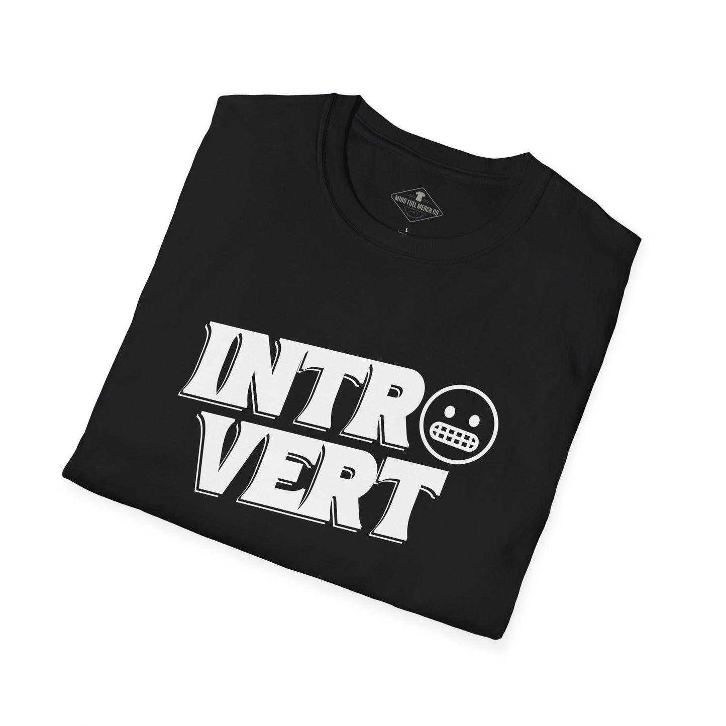 Introvert Black T-Shirt