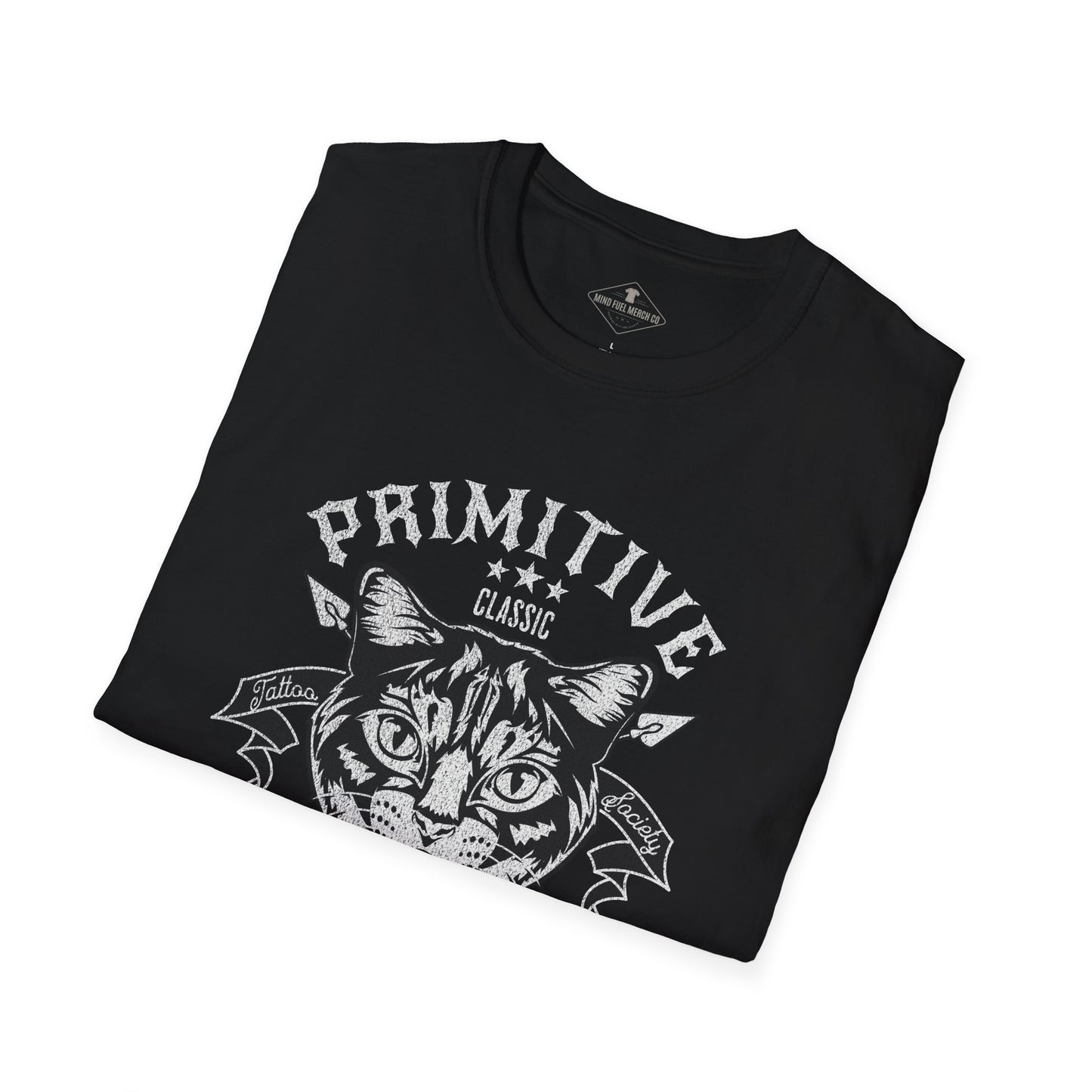 Primitive Ink Tattoo Society Black T-Shirt