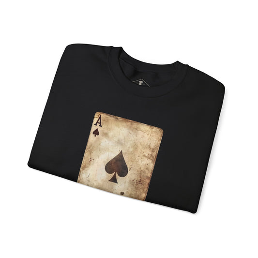 Ace Of Spades Black Sweatshirt