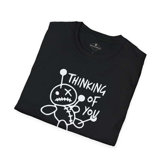 Thinking Of You Doll Black T-Shirt