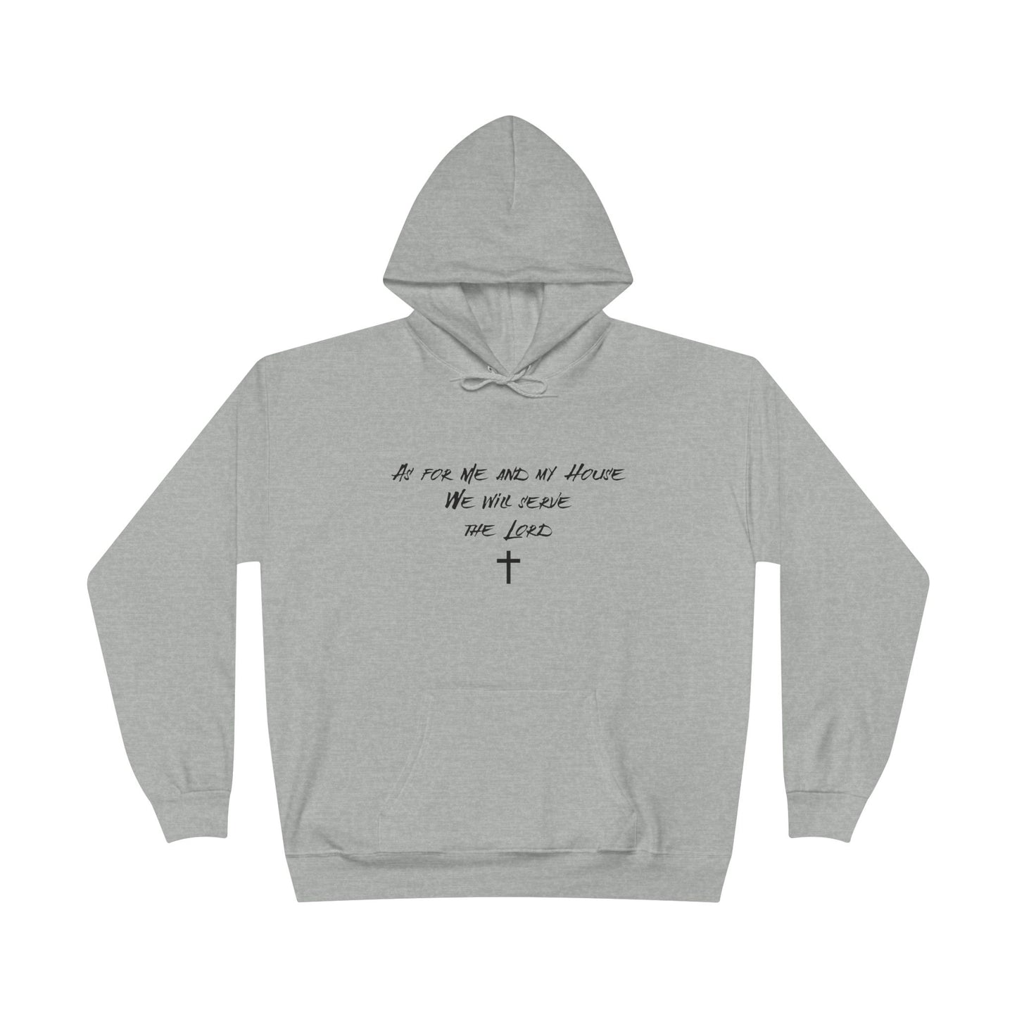 Serve The Lord Grey Hoodie