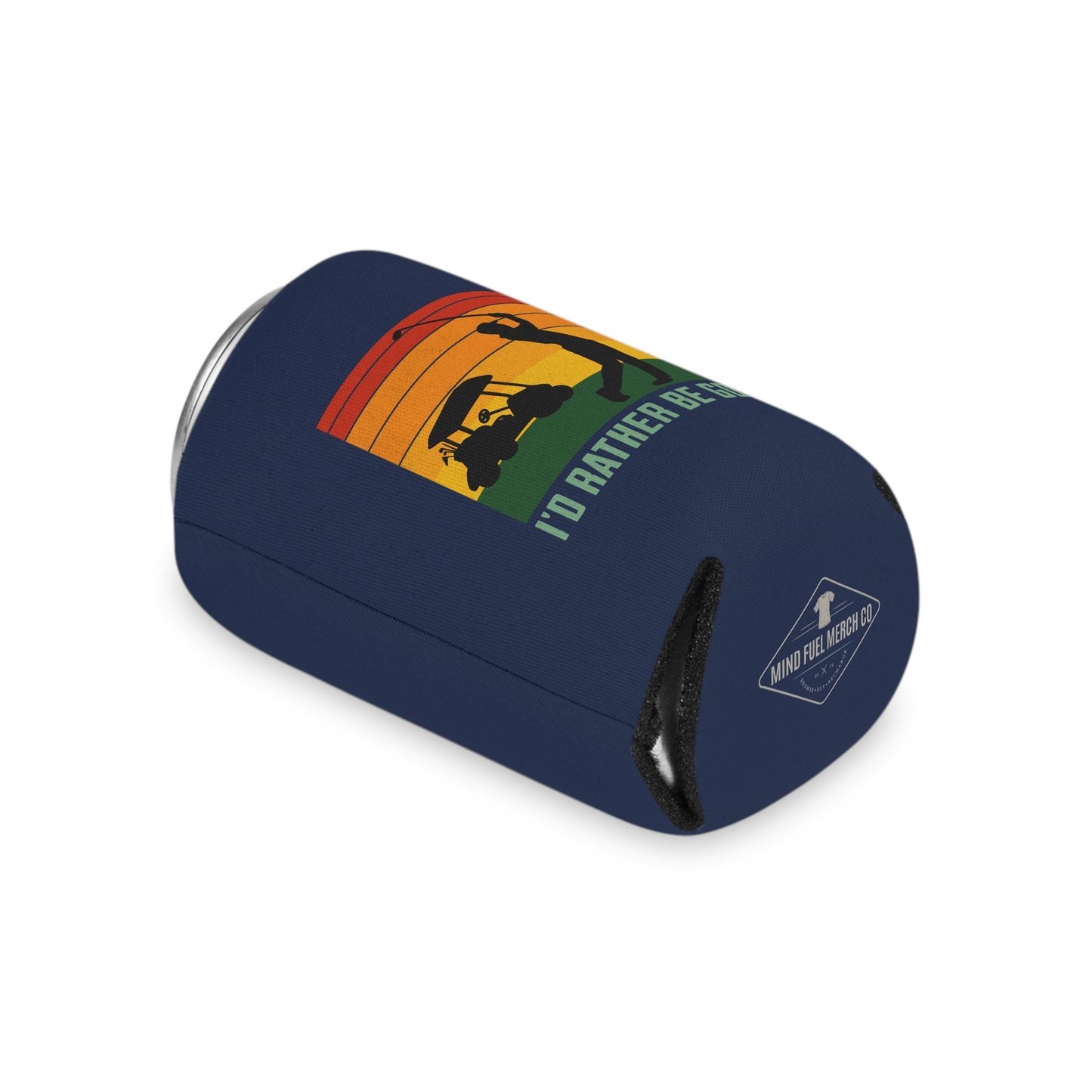 I'd Rather Be Golfing Blue Koozie Can Cooler
