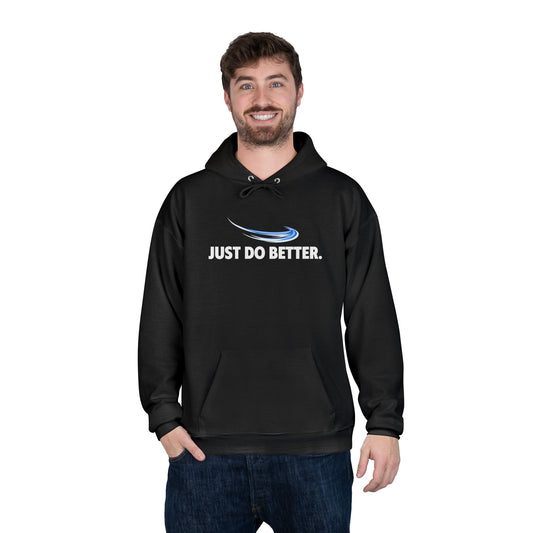 Just Do Better Black Hoodie