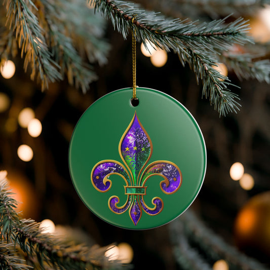 Fleur De Lis Tree Ornament