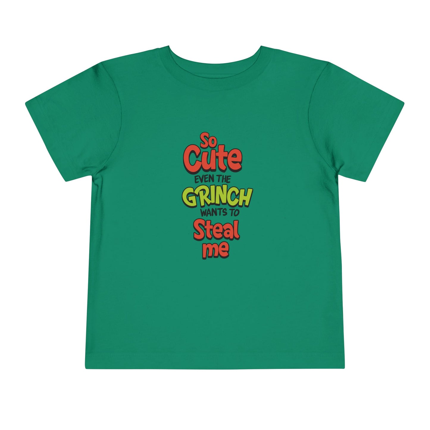 The Grinch Wants To Steal Me Green Toddler T-Shirt