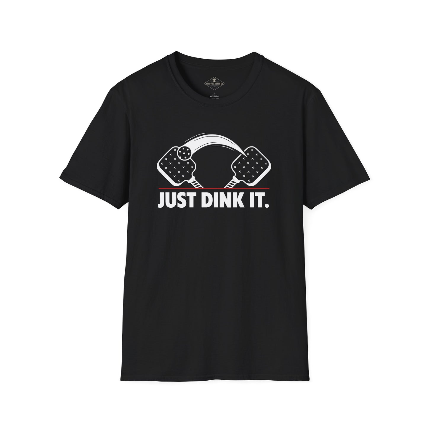 Just Dink It Pickleball Black T-Shirt