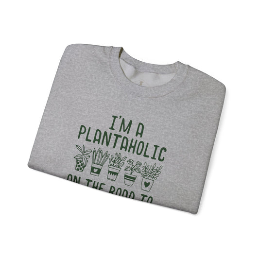 Plantaholic Grey Sweatshirt