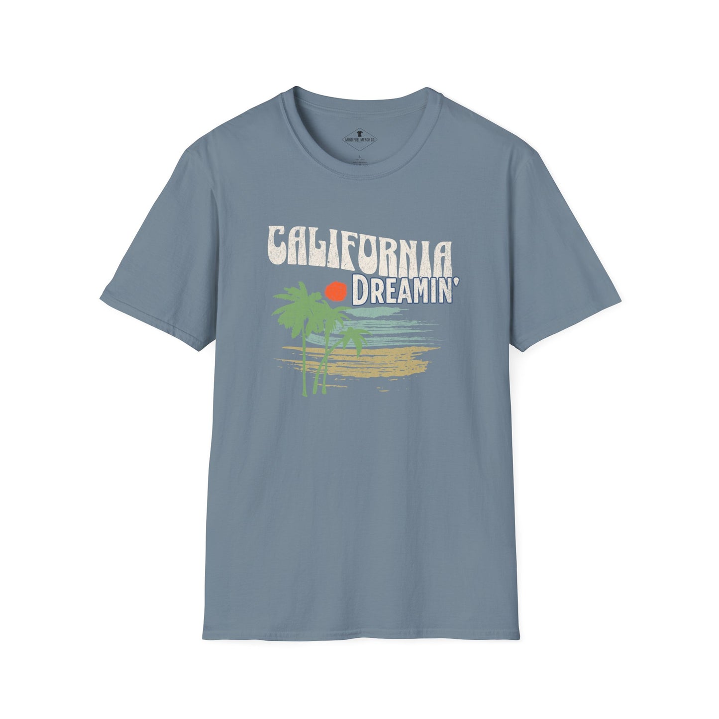 California Dreamin' Slate Blue T-Shirt
