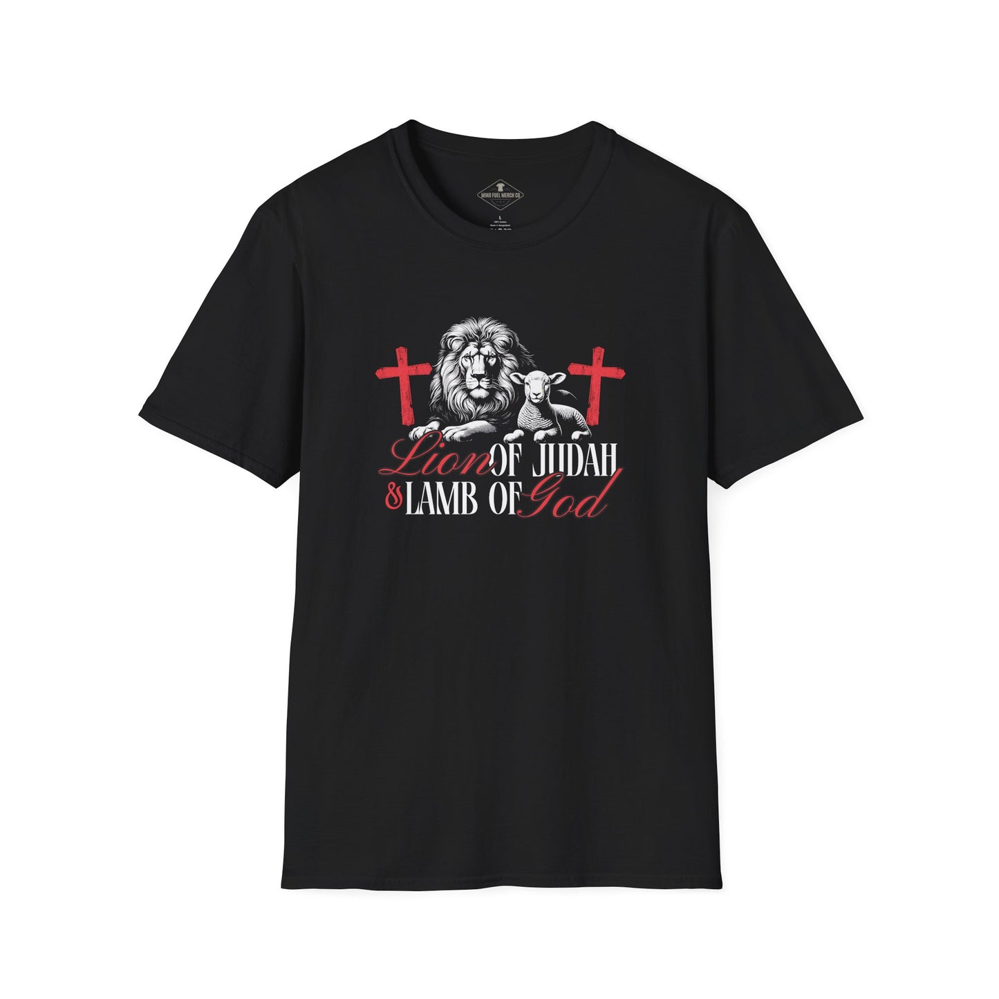 Lion Of Judah Black T-Shirt