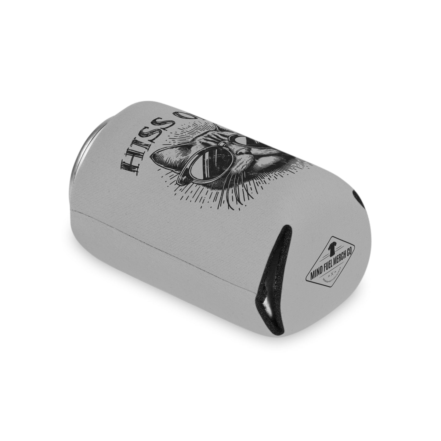 Hiss Off Grey Koozie Can Cooler