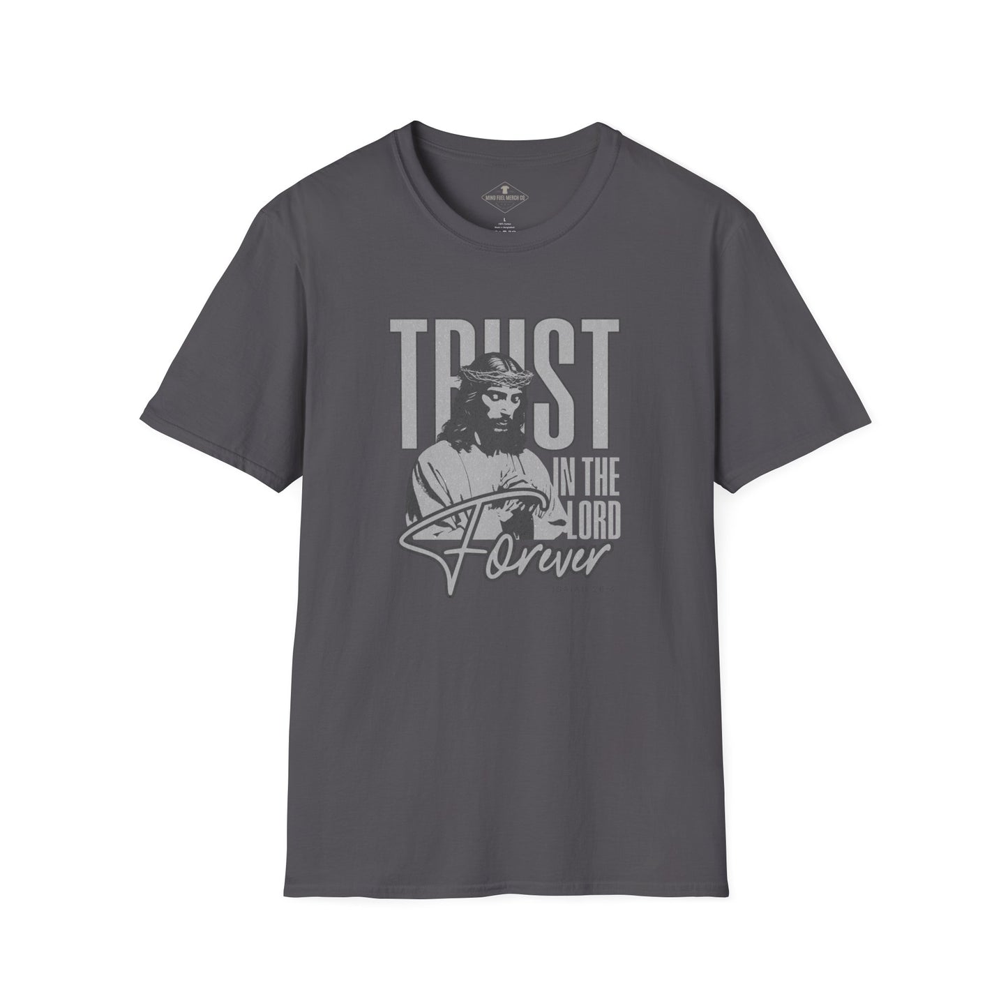 Trust In The Lord Charcoal T-Shirt