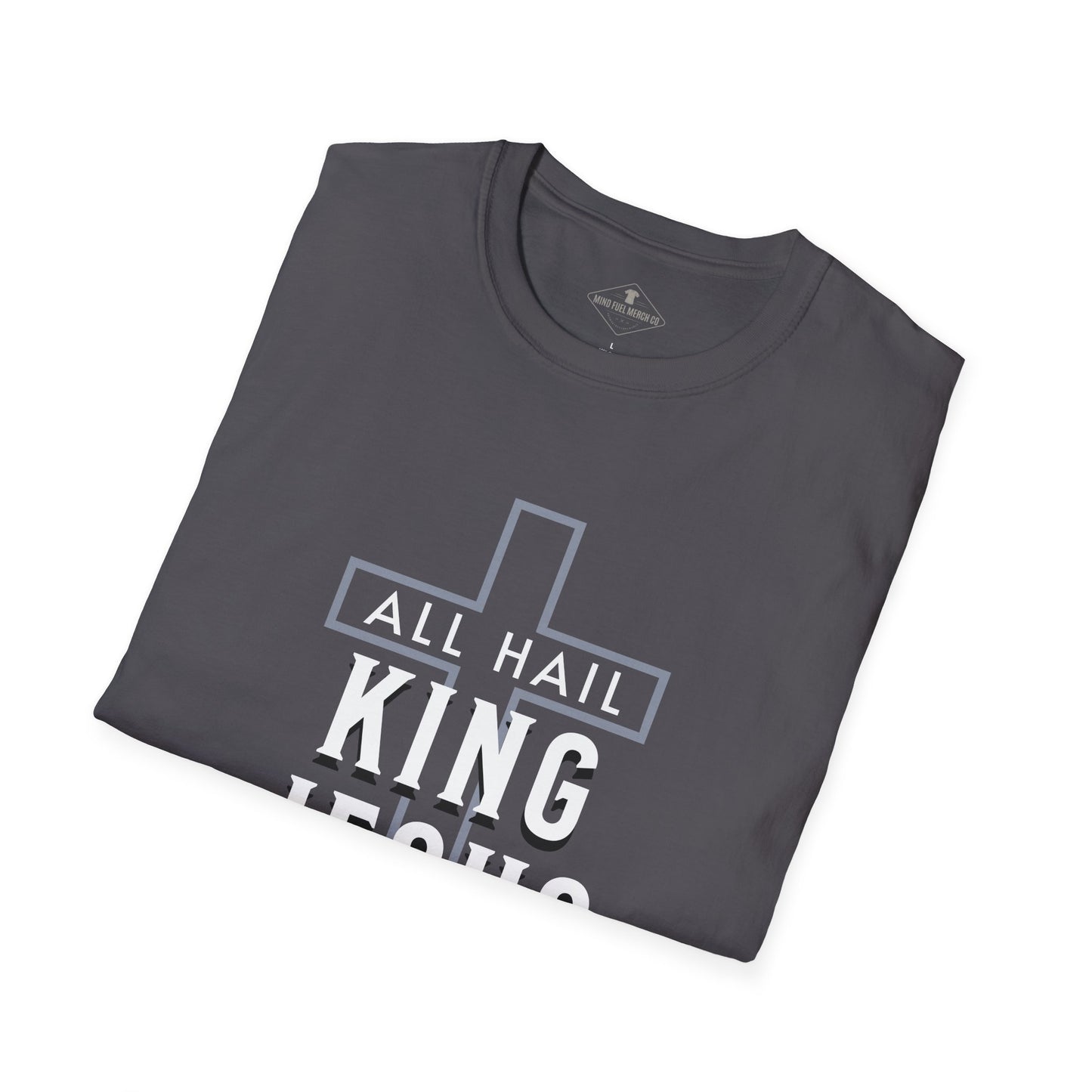 King Jesus Charcoal T-Shirt