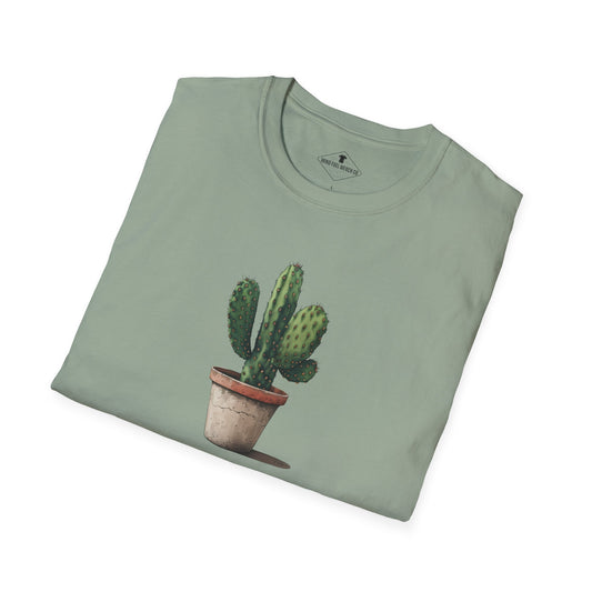 I Love Hugs Cactus Sage Green T-Shirt