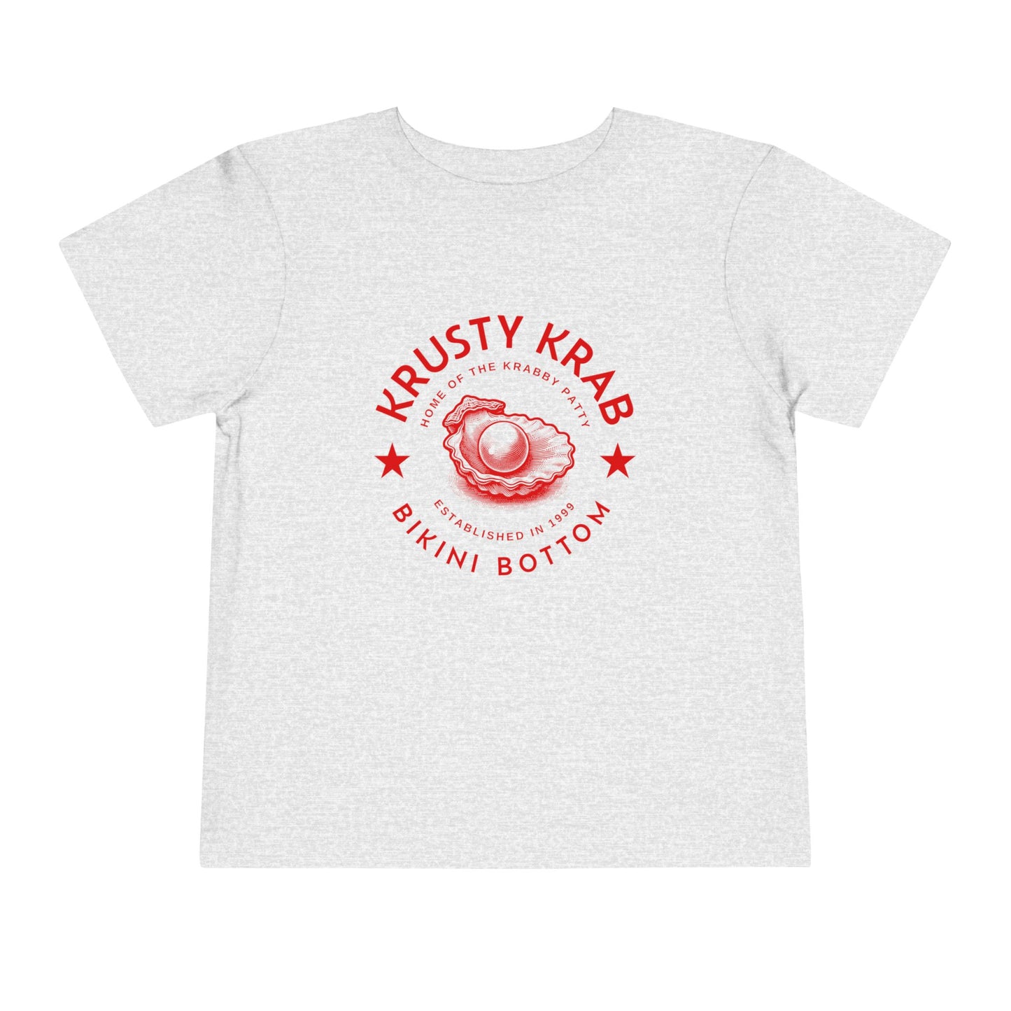 Krusty Krab Grey Toddler T-Shirt