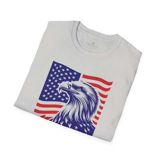 America Eagle 250th Anniversary Silver Grey T-Shirt