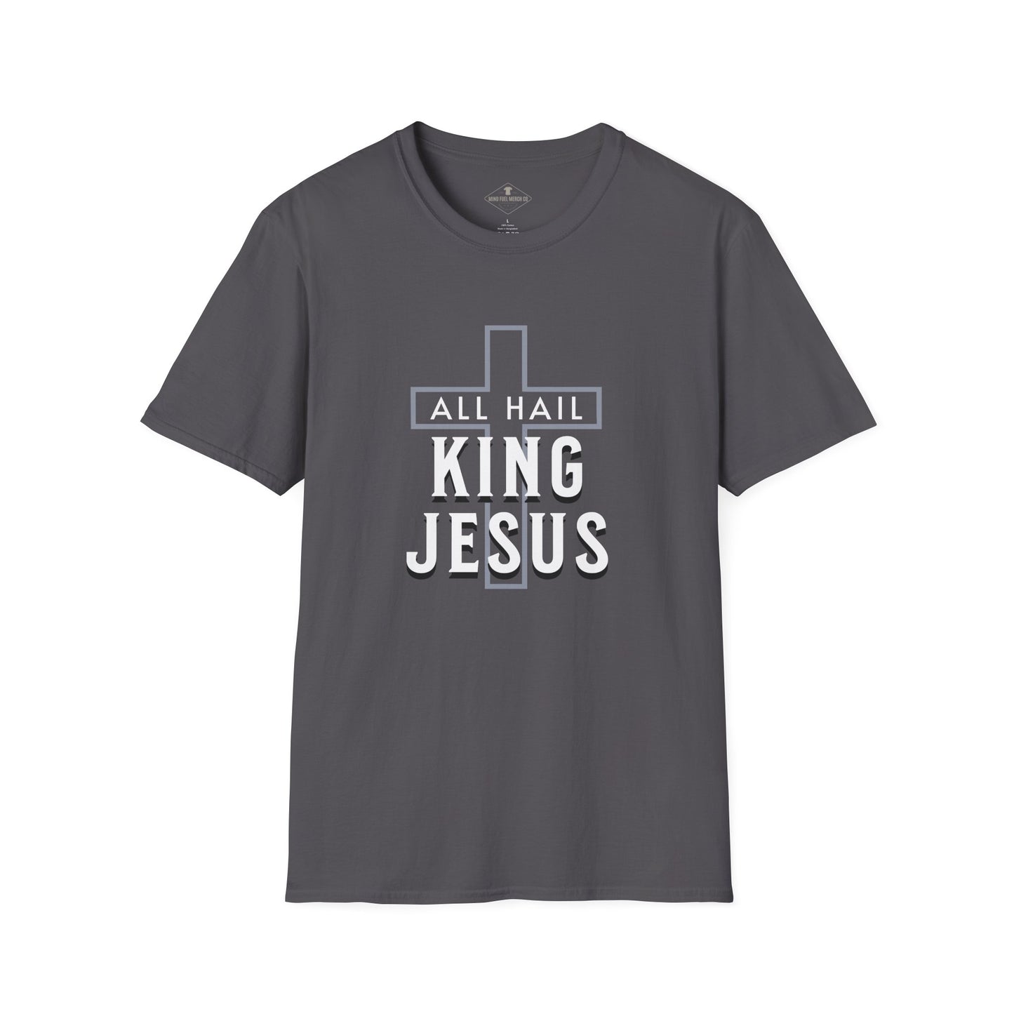 King Jesus Charcoal T-Shirt