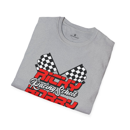 Ricky Bobby Racing School Grey T-Shirt