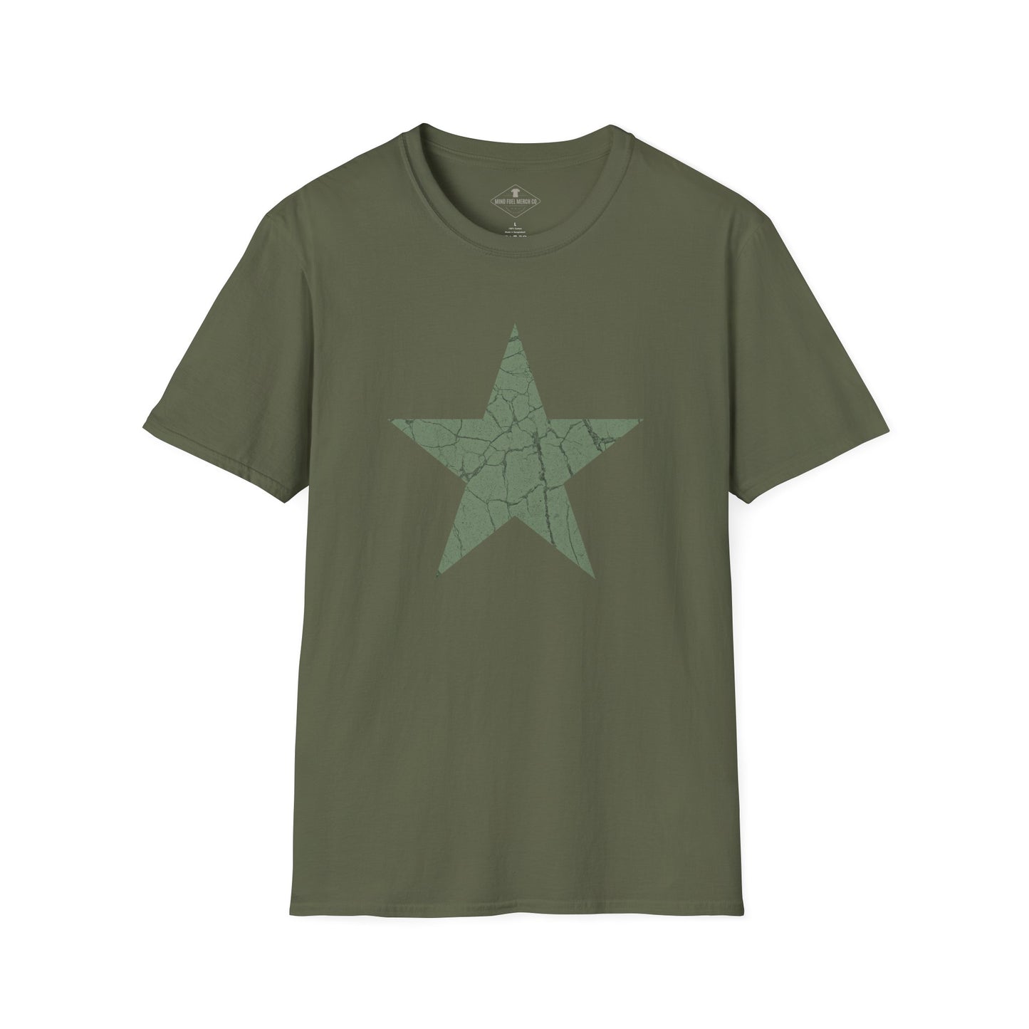 Vintage Star Moss Green T-Shirt