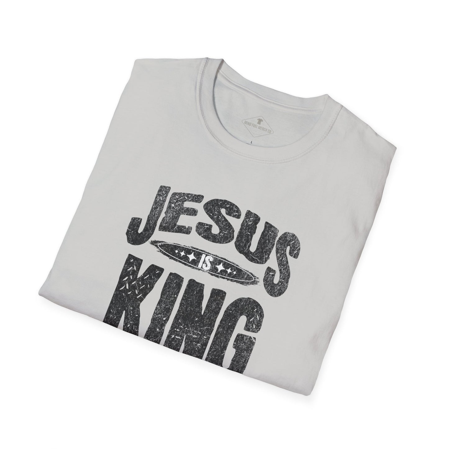 Jesus Is King Silver Grey T-Shirt