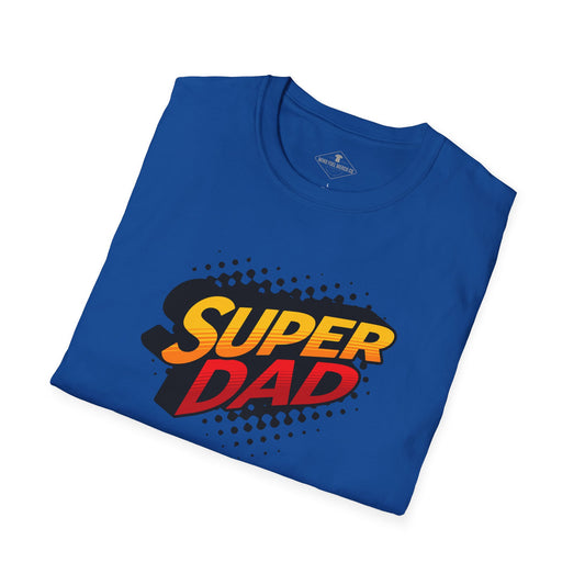 Super Dad Royal Blue T-Shirt