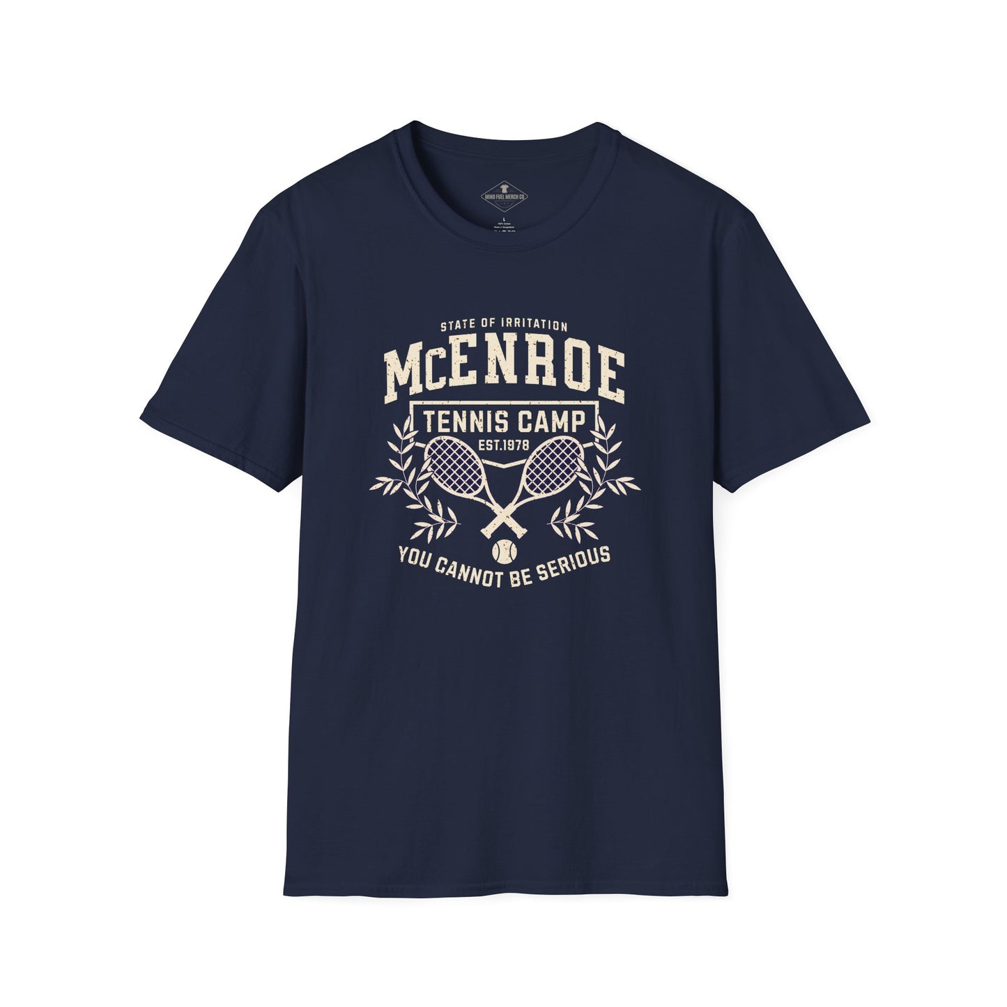 McEnroe Tennis Camp Navy Blue T-Shirt