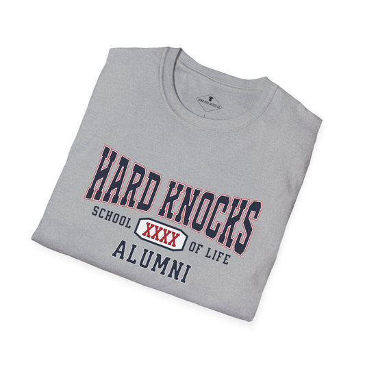 Hard Knocks School of Life Grey T-Shirt