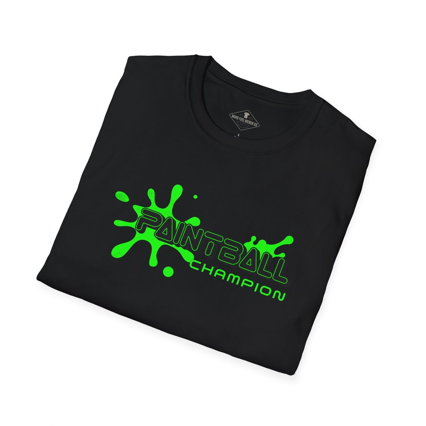 Paintball Champion Black T-Shirt