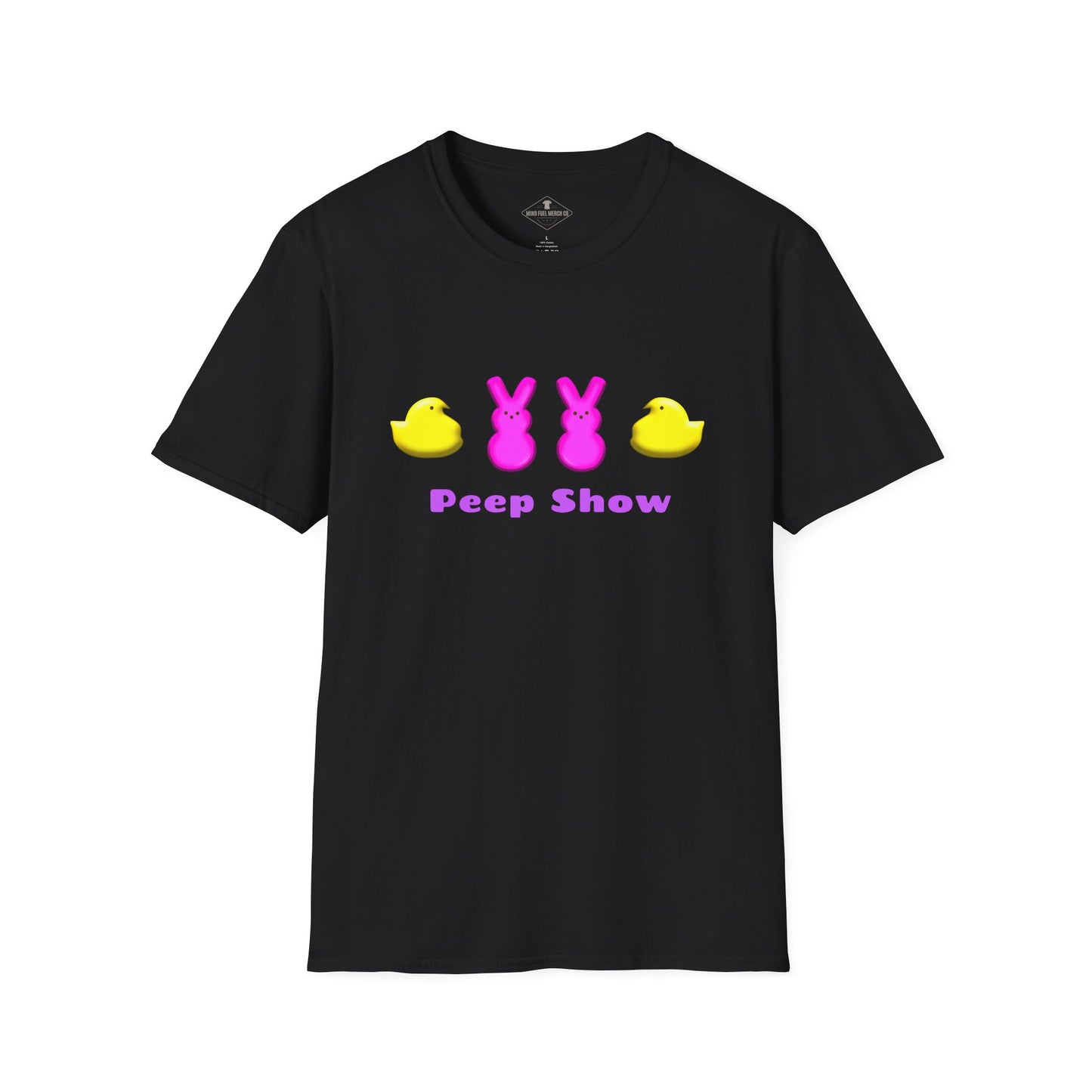 Peep Show Black T-Shirt