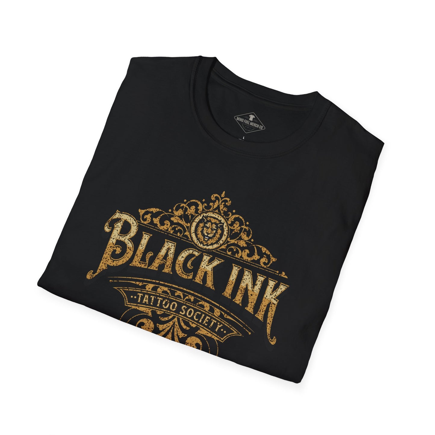 Black Ink Tattoo Society Black T-Shirt