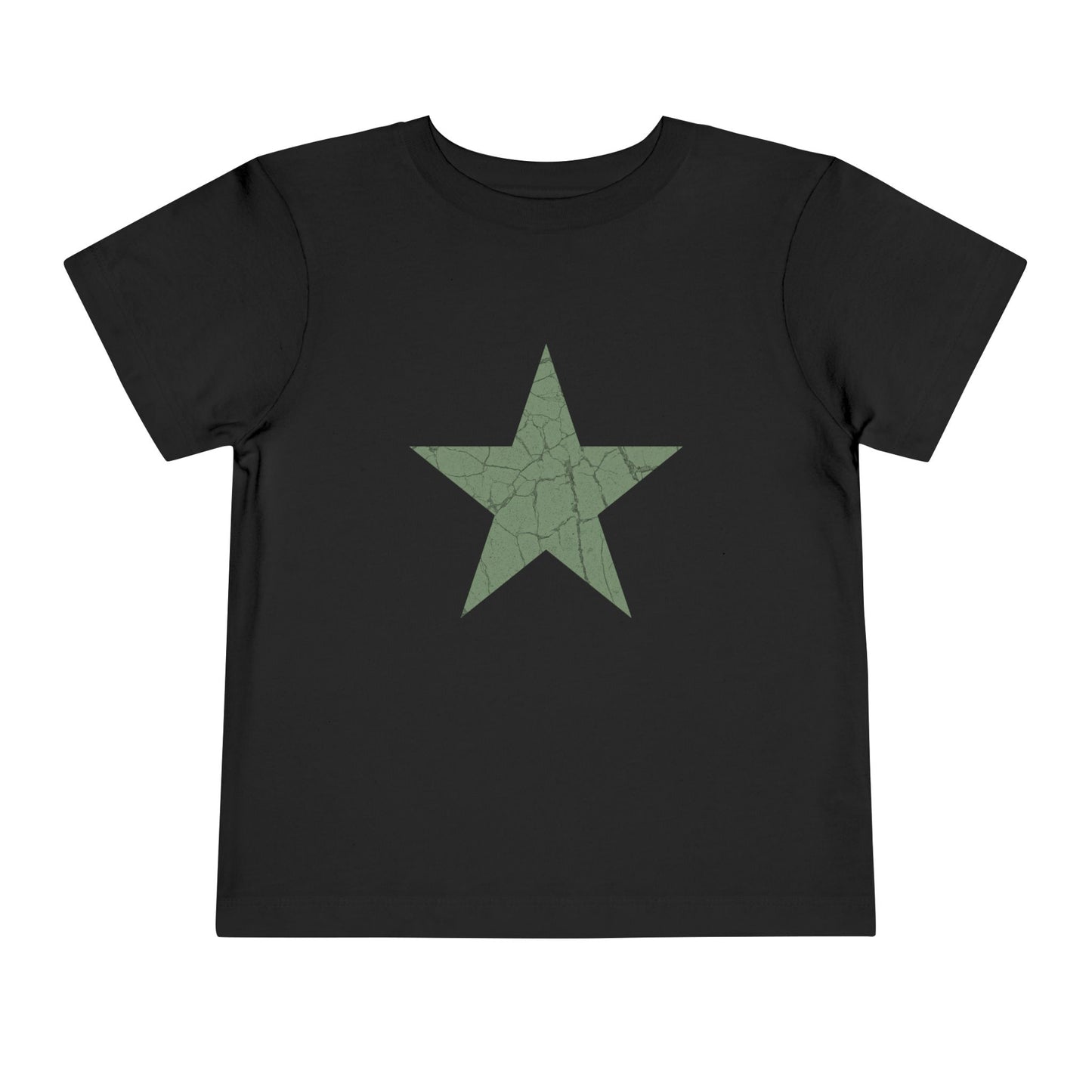 Vintage Star Black Toddler T-Shirt