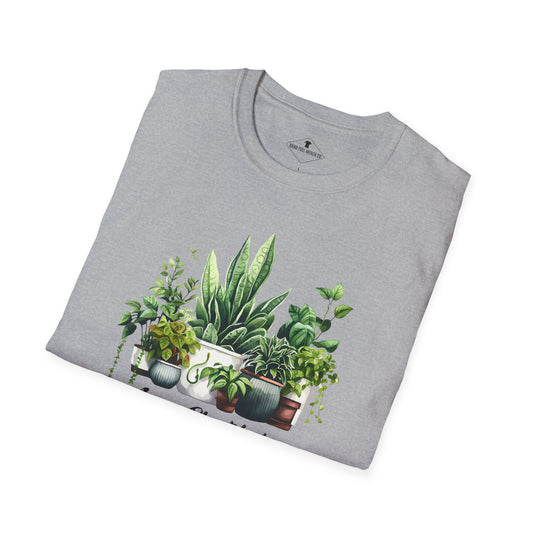 Crazy Plant Lady Grey T-Shirt