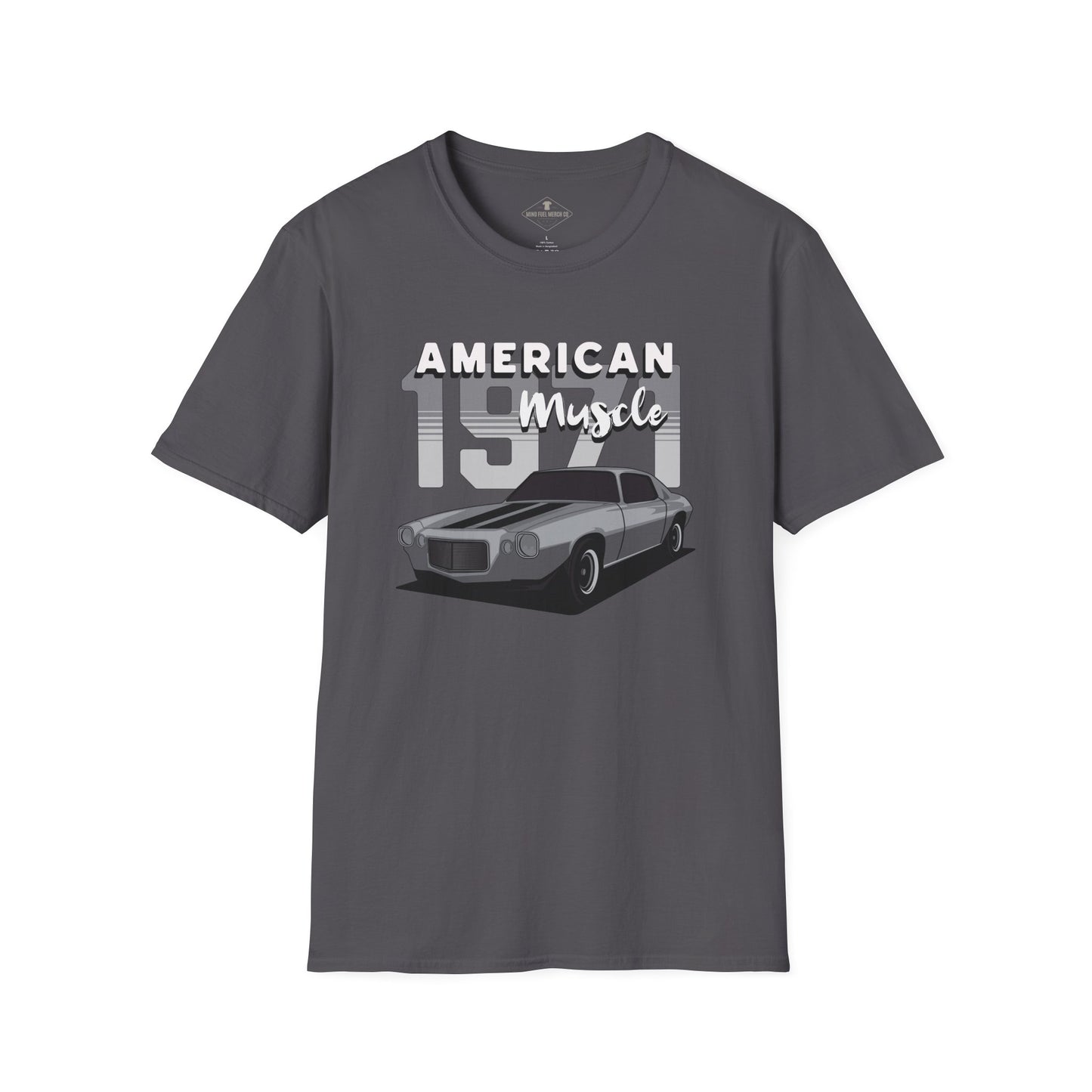 1971 Muscle Car Charcoal T-Shirt