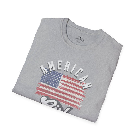 American Girl Grey T-Shirt