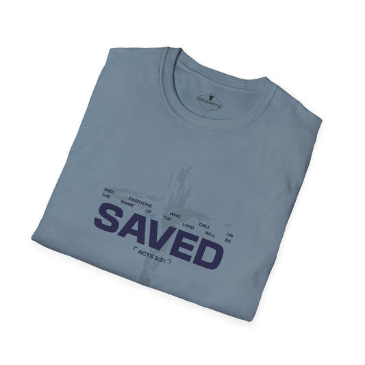 Saved Slate Blue T-Shirt