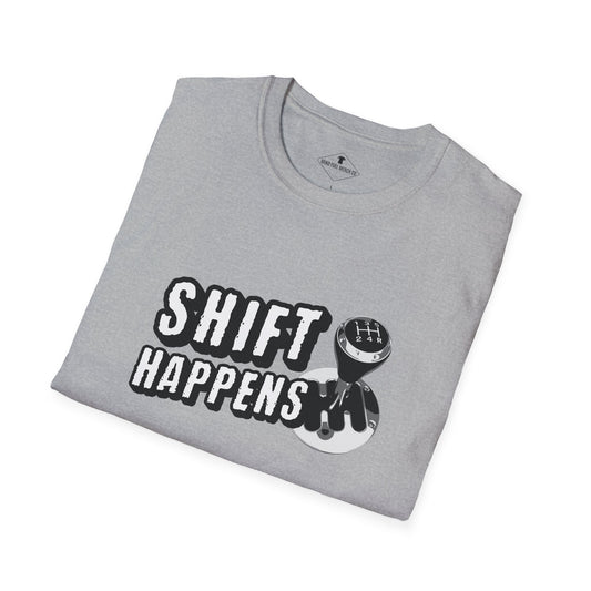 Shift Happens Grey T-Shirt