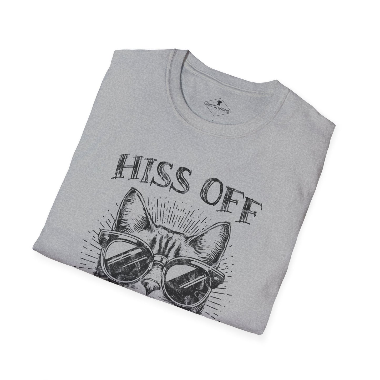 Hiss Off Grey T-Shirt