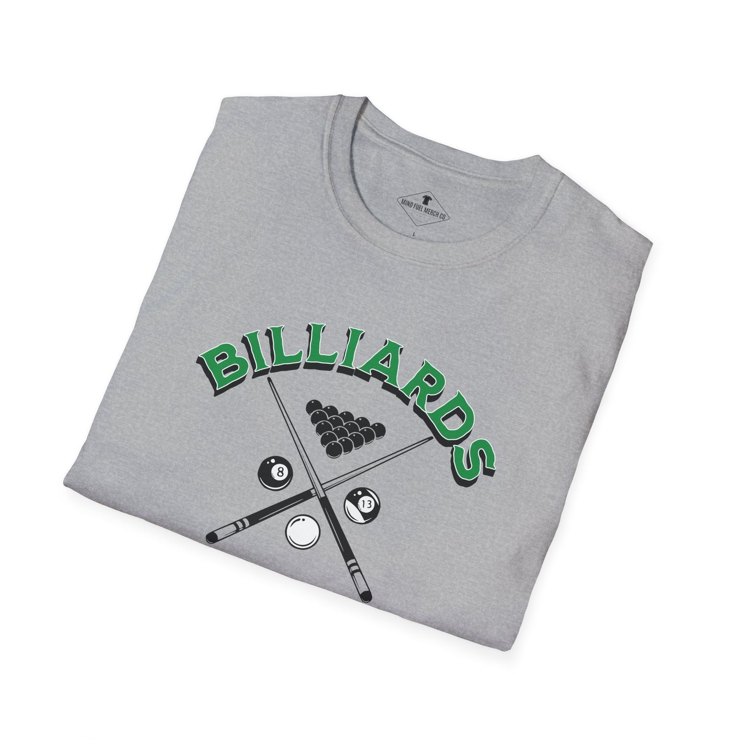 Billiards Champion Grey T-Shirt