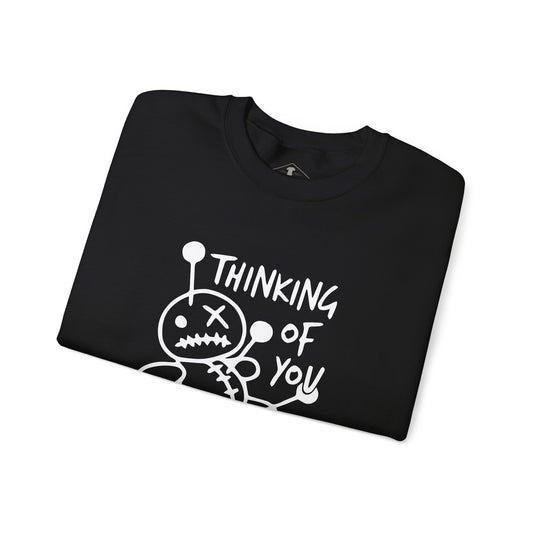 Thinking Of You Black Sweatshirt
